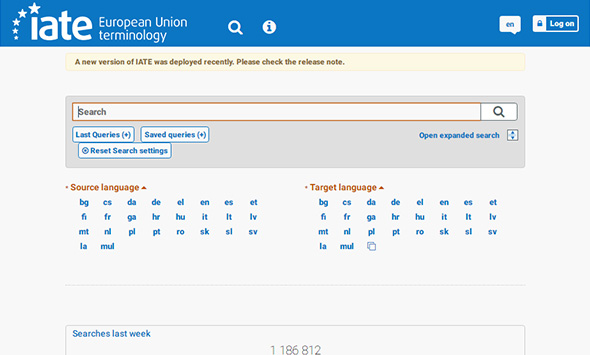 欧盟互动型术语库