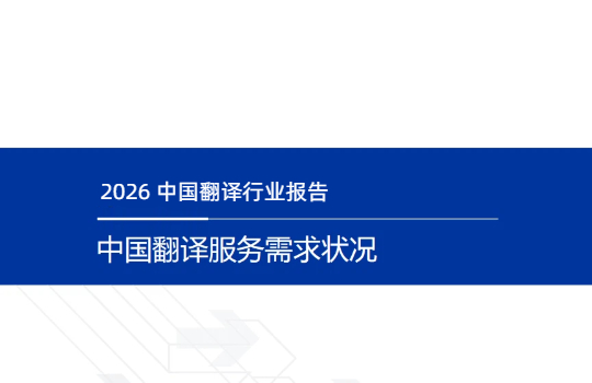 2025 年中国翻译行业整体发展状况